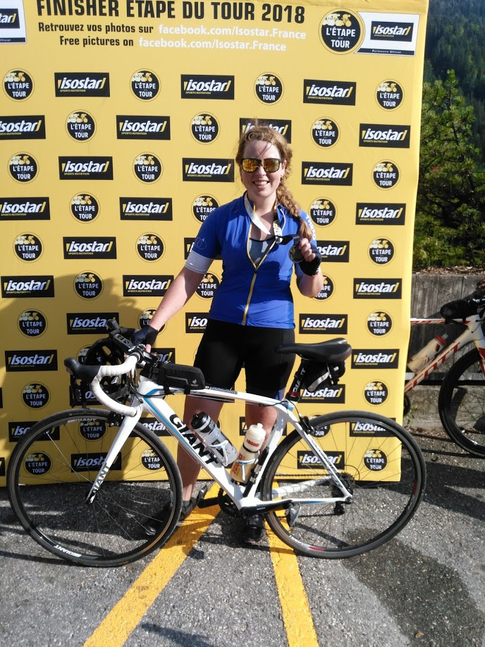 Jen Hack cycles Stage 10 of the Tour de France!
